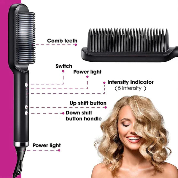 Electric Comb Hair Straightener