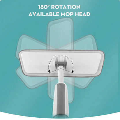 Homezy™ Spray Mop with Refillable Bottle and Pro-Microfiber Mop