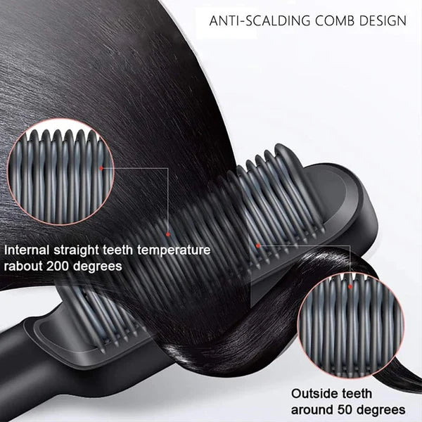 Electric Comb Hair Straightener