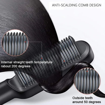 Electric Comb Hair Straightener