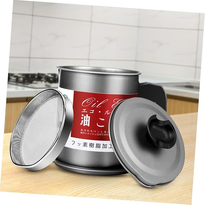 Stainless Steel Oil Stainer Pot - Imported Quality