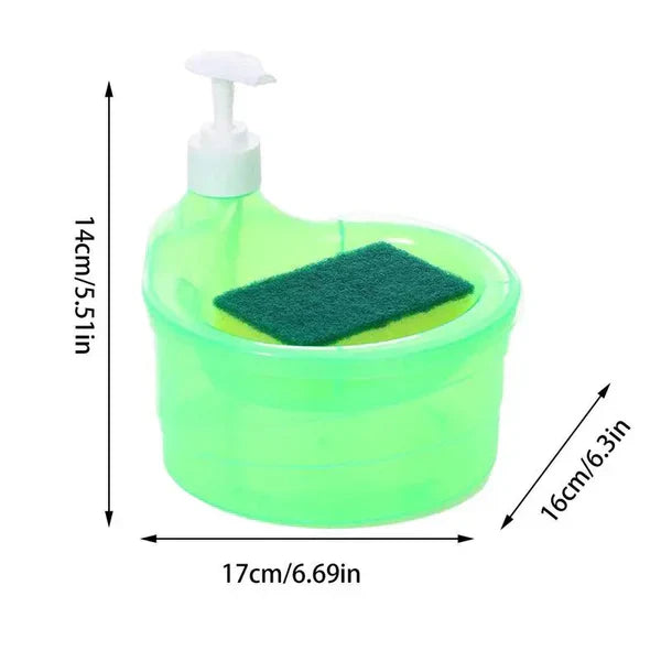 Liquid Soap Dispenser (2 Scotch Brite Inside)