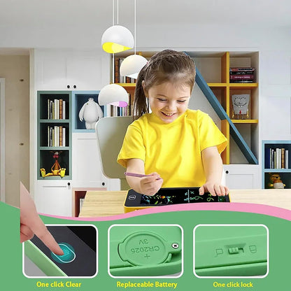 Kids LCD Drawing Tablet Pencil Box.