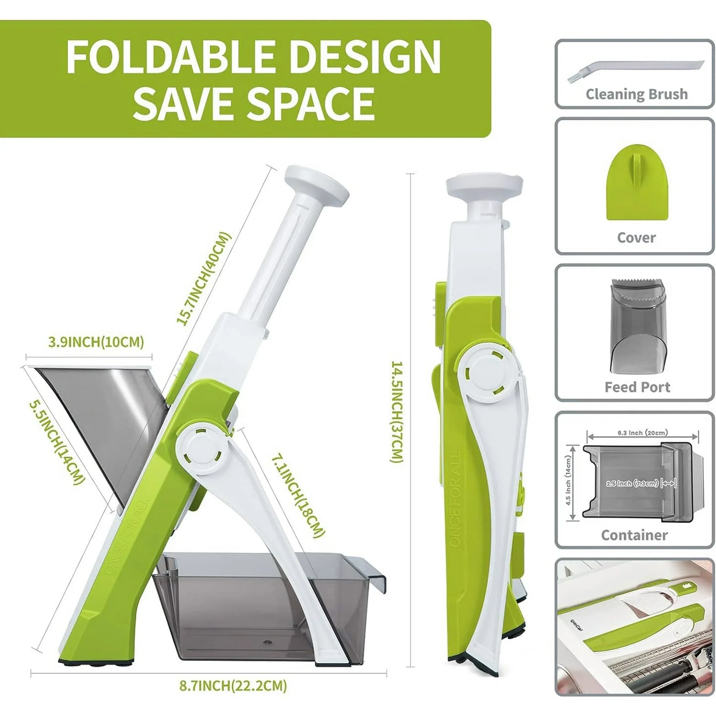 5 in 1 | Vegetable Cutter & Slicer