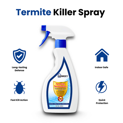 Termite Terminator - Smell Free Termite Killer Spray (Free Gloves)