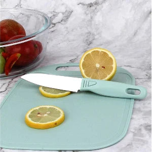 4 PCs Cutting Board With Knife Set