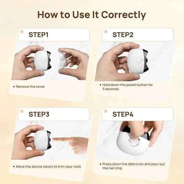 Electric Rechargeable Nail Trimmer