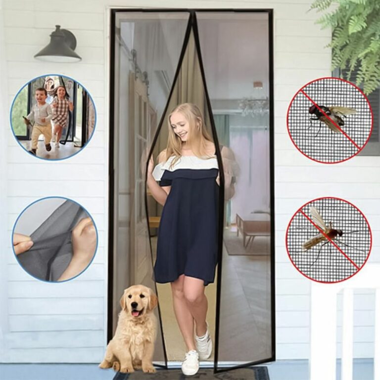 Door Mesh Net - (78" Height x 42" Width) Inches